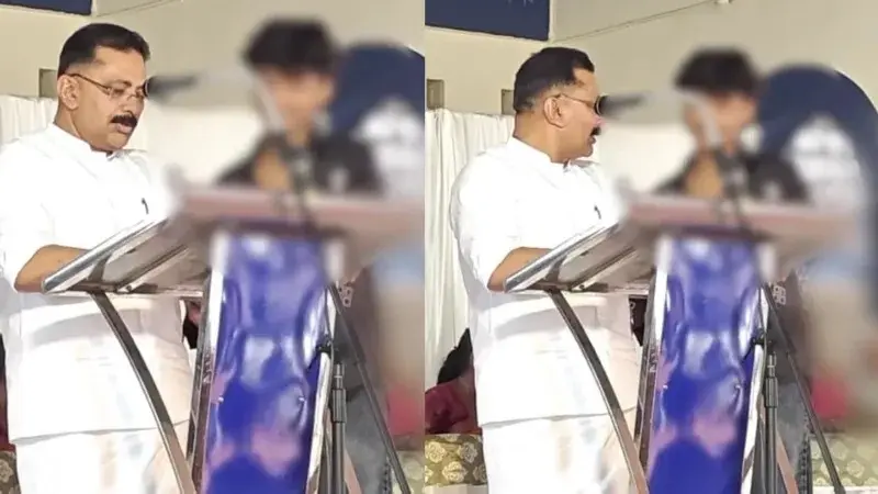 'നുള്ളുകയോ വേദനിപ്പിക്കുകയോ ചെയ്തിട്ടില്ല, ചെവിയിൽ വെറുതെ പിടിച്ചതാണ്" : കെ ടി ജലീല്‍