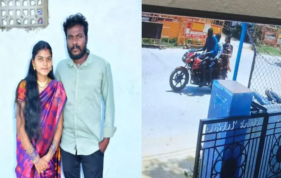 ഭാര്യയും കുഞ്ഞിനുമൊപ്പം ക്ഷേത്ര ദർശനത്തിനെത്തിയ യുവാവിനെ വെട്ടിക്കൊന്ന സംഭവം:ഭാര്യയും കാമുകനും പിടിയിൽ