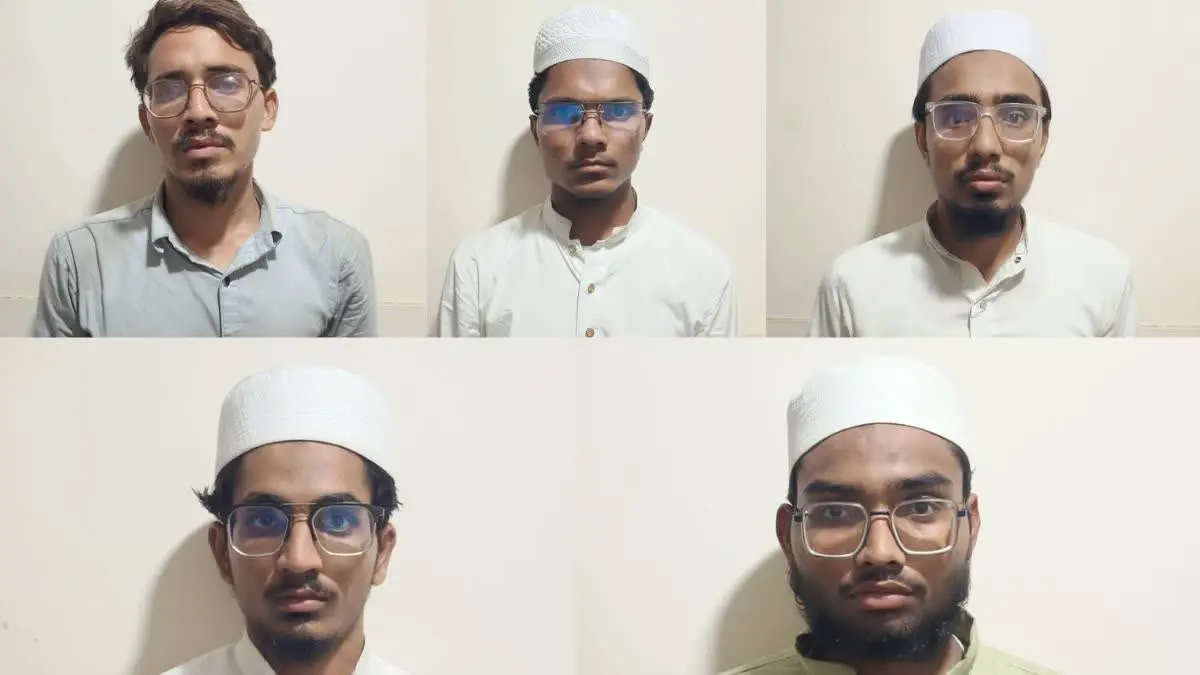 തീവ്രവാദ പ്രവർത്തനം: അഞ്ച് പേരെ അറസ്റ്റ് ചെയ്ത് ഗുജറാത്ത് എടിഎസ്