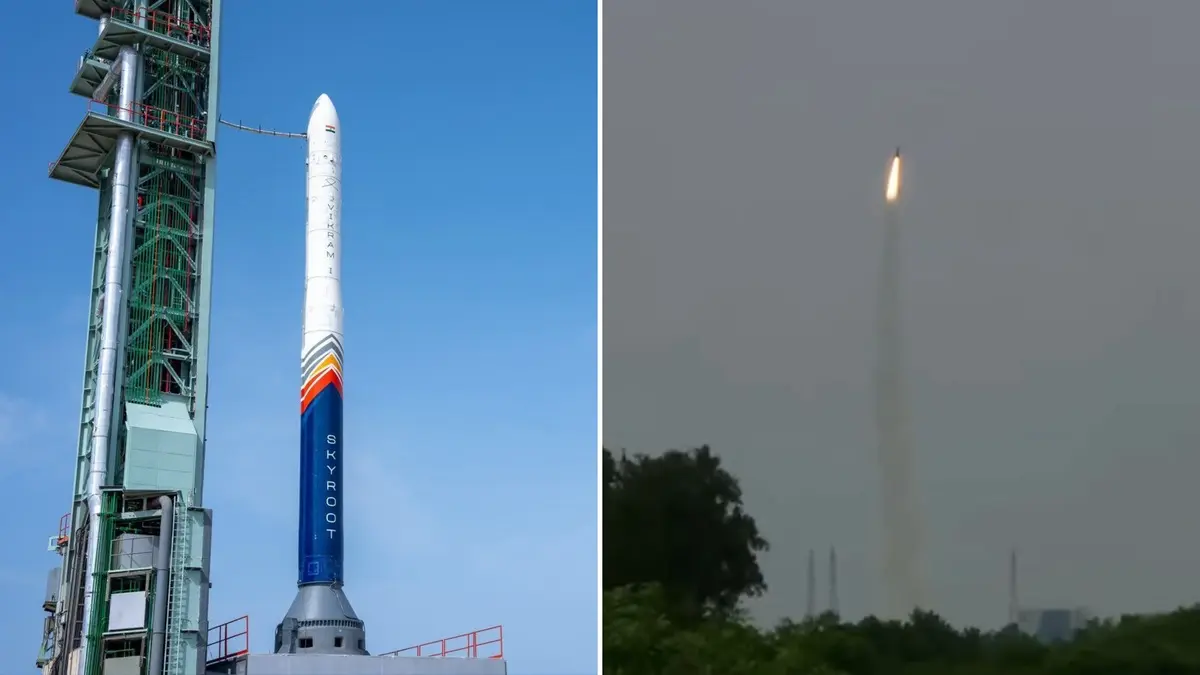 ഇന്ത്യയുടെ ആദ്യ സ്വകാര്യ ഓർബിറ്റൽ റോക്കറ്റ് ‘വിക്രം-1’ വിജയകരമായി വിക്ഷേപിച്ചു