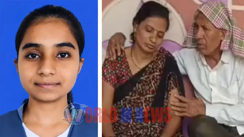 നീറ്റ് പരീക്ഷയിൽ മാർക്ക് കുറഞ്ഞു :മഹാരാഷ്ട്രയിൽ പെൺകുട്ടി ജീവനൊടുക്കി