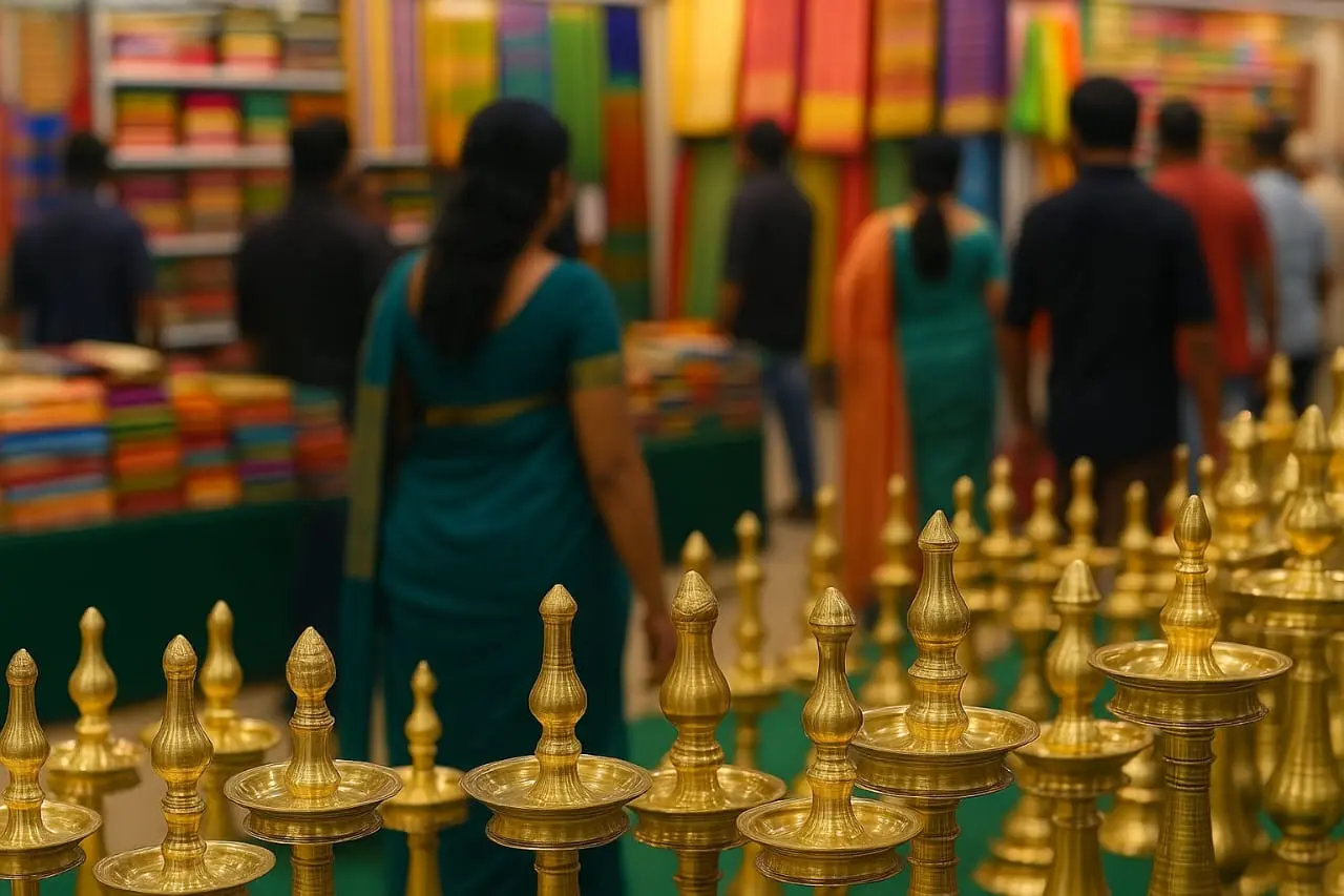 “ഇപ്പോൾ വാങ്ങണോ? തീരുമാനം കഴിഞ്ഞാൽ മതിയോ? — ജി.എസ്.ടി ആശങ്കയിൽ ഓണവിപണി” ജിഎസ്ടി കൗൺസിൽ യോഗം സെപ്റ്റംബർ 3–4 ന്