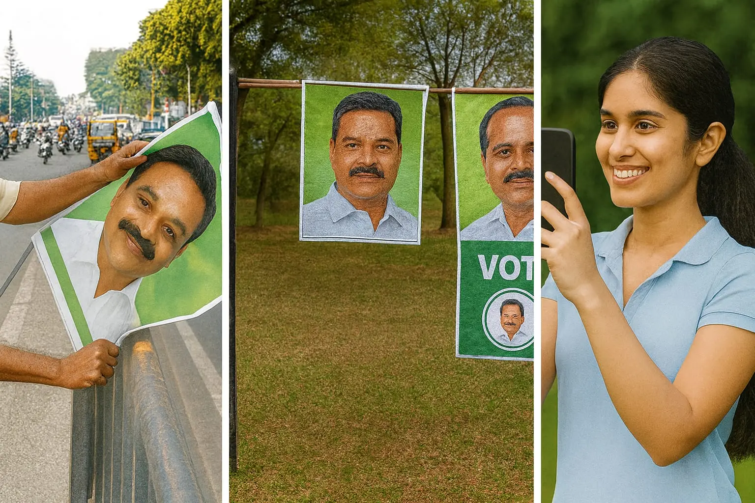 ഒരു വാട്സ്ആപ്പ് ഫോട്ടോ അയച്ചാൽ പാരിതോഷികം; സ്ഥാനാർത്ഥിക്ക് പിഴ–സ്ഥാനം നഷ്ടം വരെ! തെരഞ്ഞെടുപ്പിൽ ഹരിതചട്ടം കർശനമാക്കി.