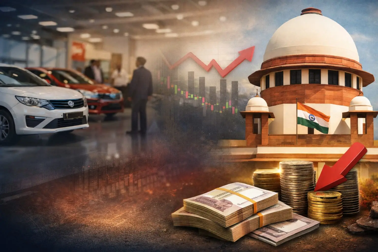 വാഹന ഡീലർമാർക്ക് വലിയ നികുതി പ്രതിസന്ധി; ₹2500 കോടി വിഷയത്തിൽ സുപ്രീം കോടതി ഇടപെടൽ