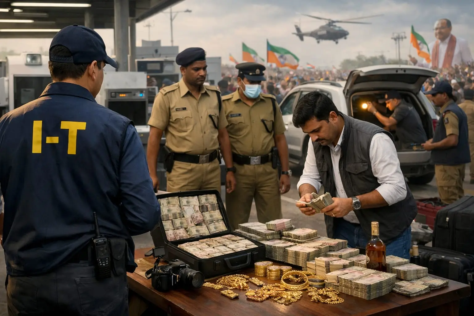 തിരഞ്ഞെടുപ്പ് സമയത്ത് കാഷ് കളികൾക്ക് തടയിടാൻ ഐ.ടി. വകുപ്പിന്റെ ‘സ്പെഷ്യൽ ഓപ്പറേഷൻ’