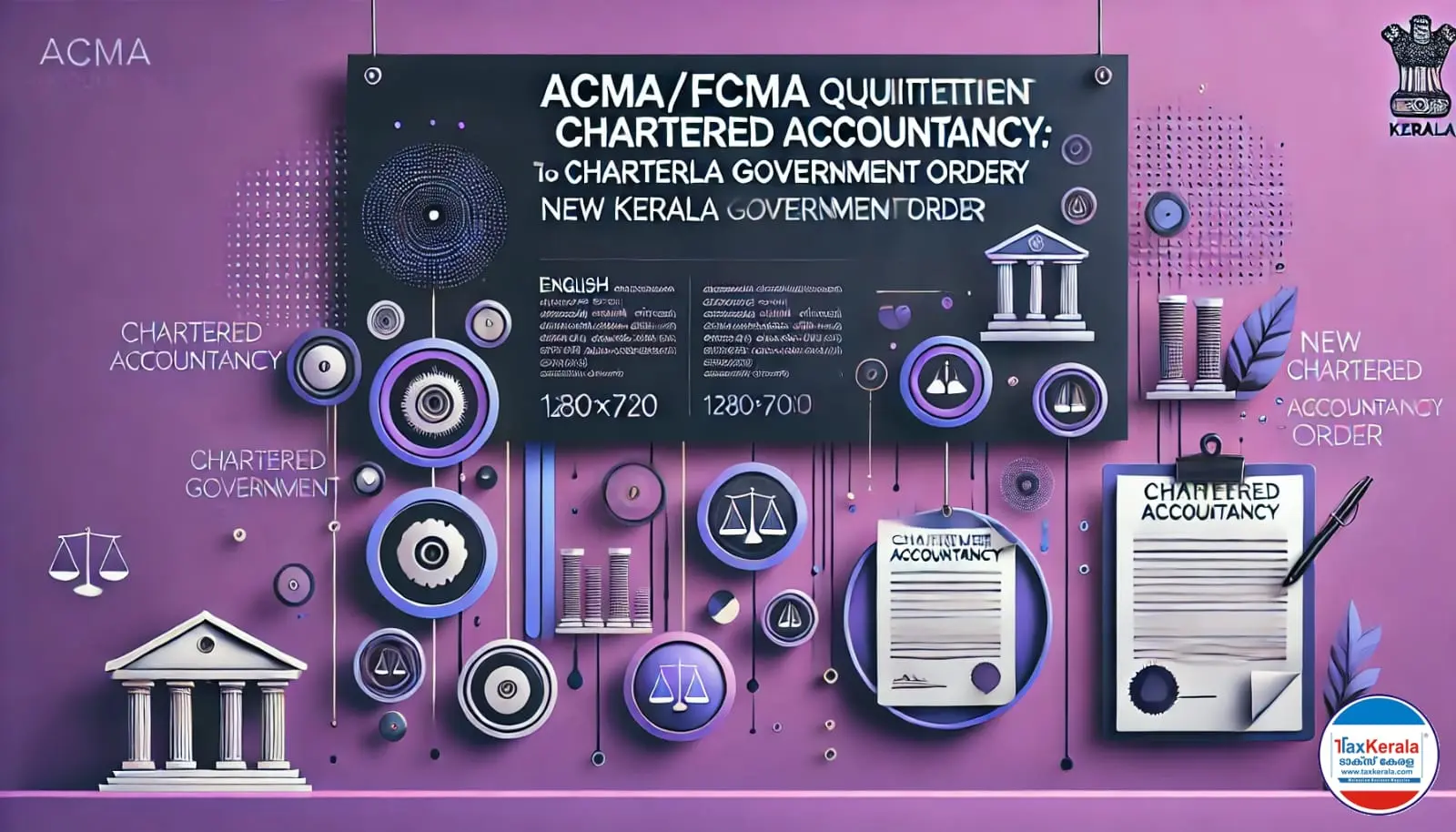 ACMA/FCMA യോഗ്യതക്ക് ചാർട്ടേഡ് അക്കൗണ്ടൻസി തുല്യത: കേരള സർക്കാരിന്റെ പുതിയ ഉത്തരവ്