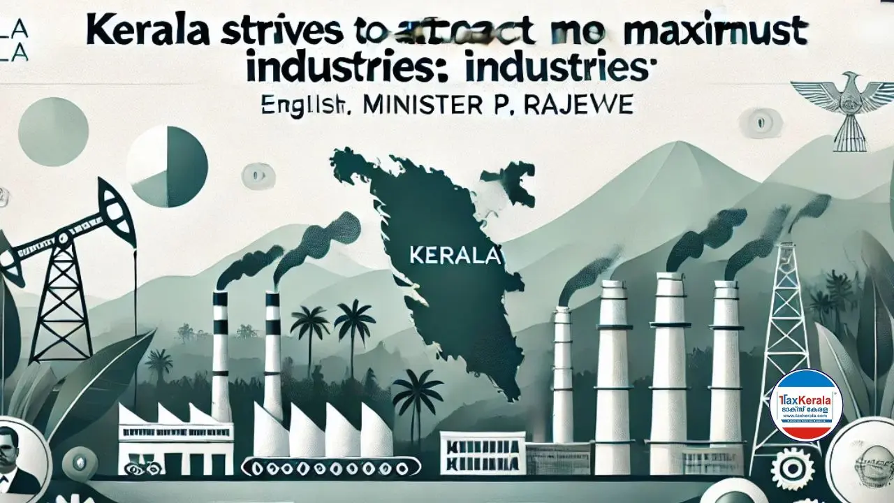 കേരളം ശ്രമിക്കുന്നത് പരമാവധി വ്യവസായങ്ങള്‍ ആകര്‍ഷിക്കാന്‍: മന്ത്രി പി. രാജീവ്