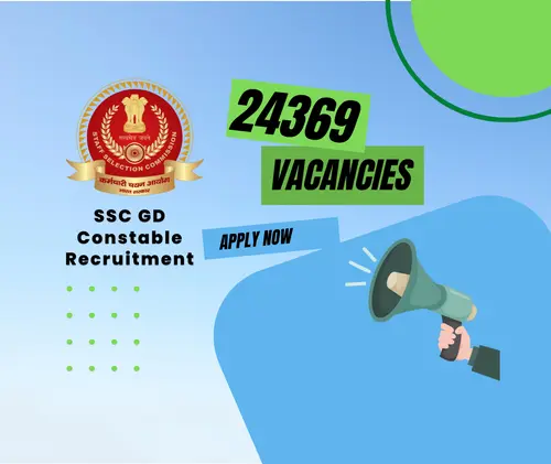 SSC Constable GD Recruitment 2022 for 24369 Vacancies