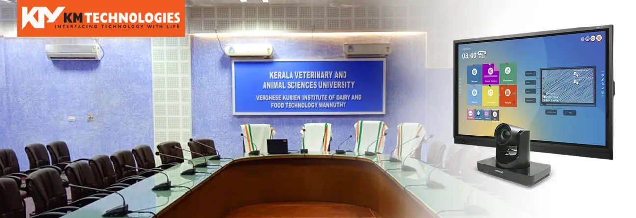 Video Conferencing Solution @ Kerala Veterinary and Animal Sciences University (KVASU)