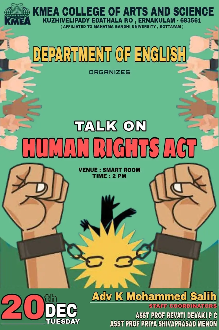 Talk on Human Right Act