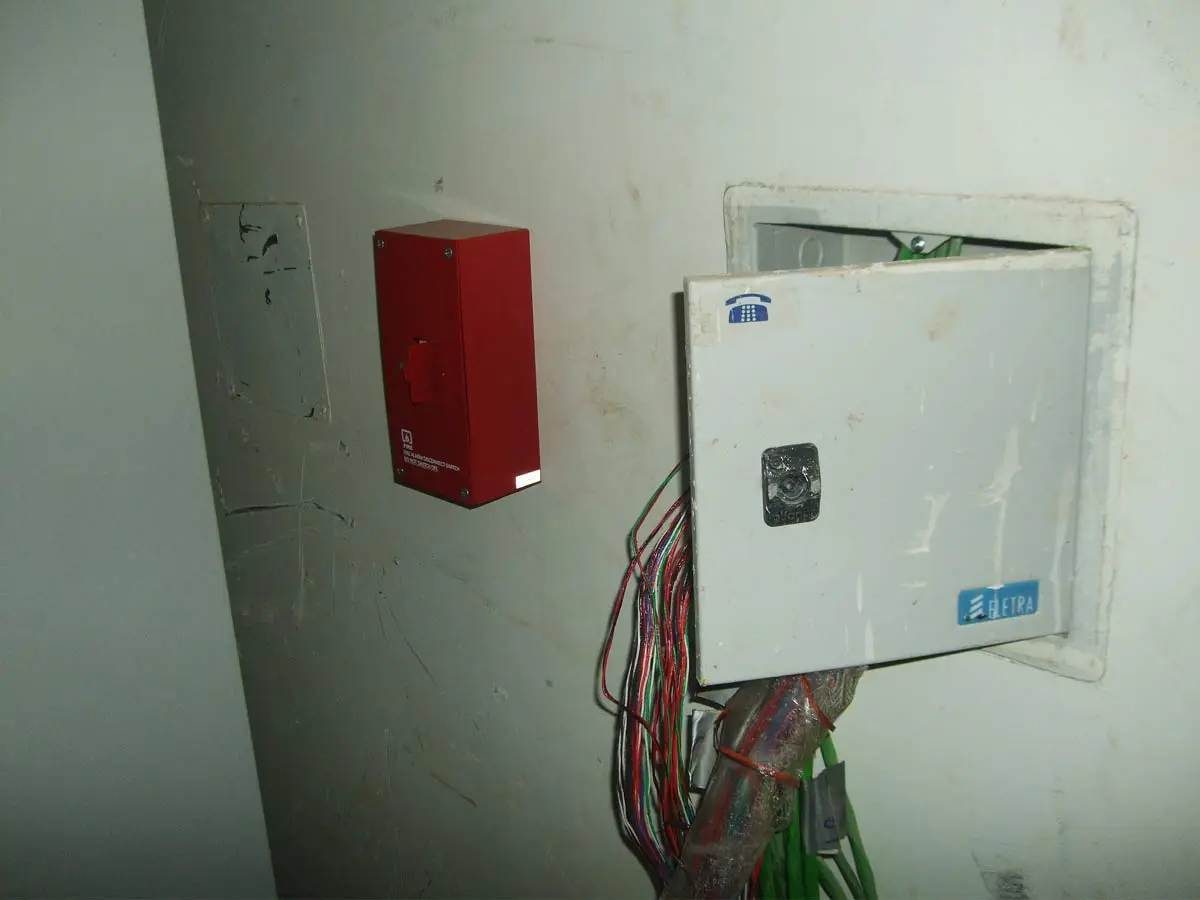 Exposed within Electrical Room - KSA