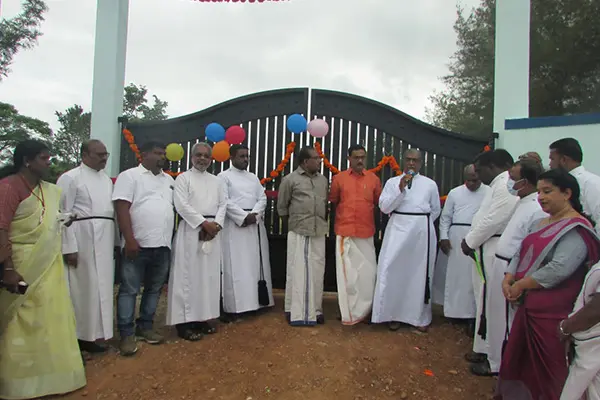 Dedication of Compound Wall