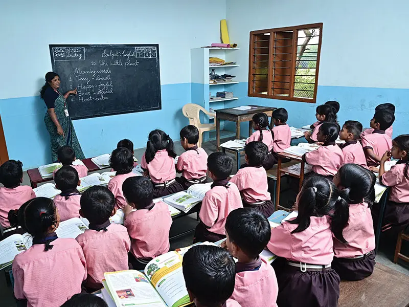 School Day with Assembly & Classes