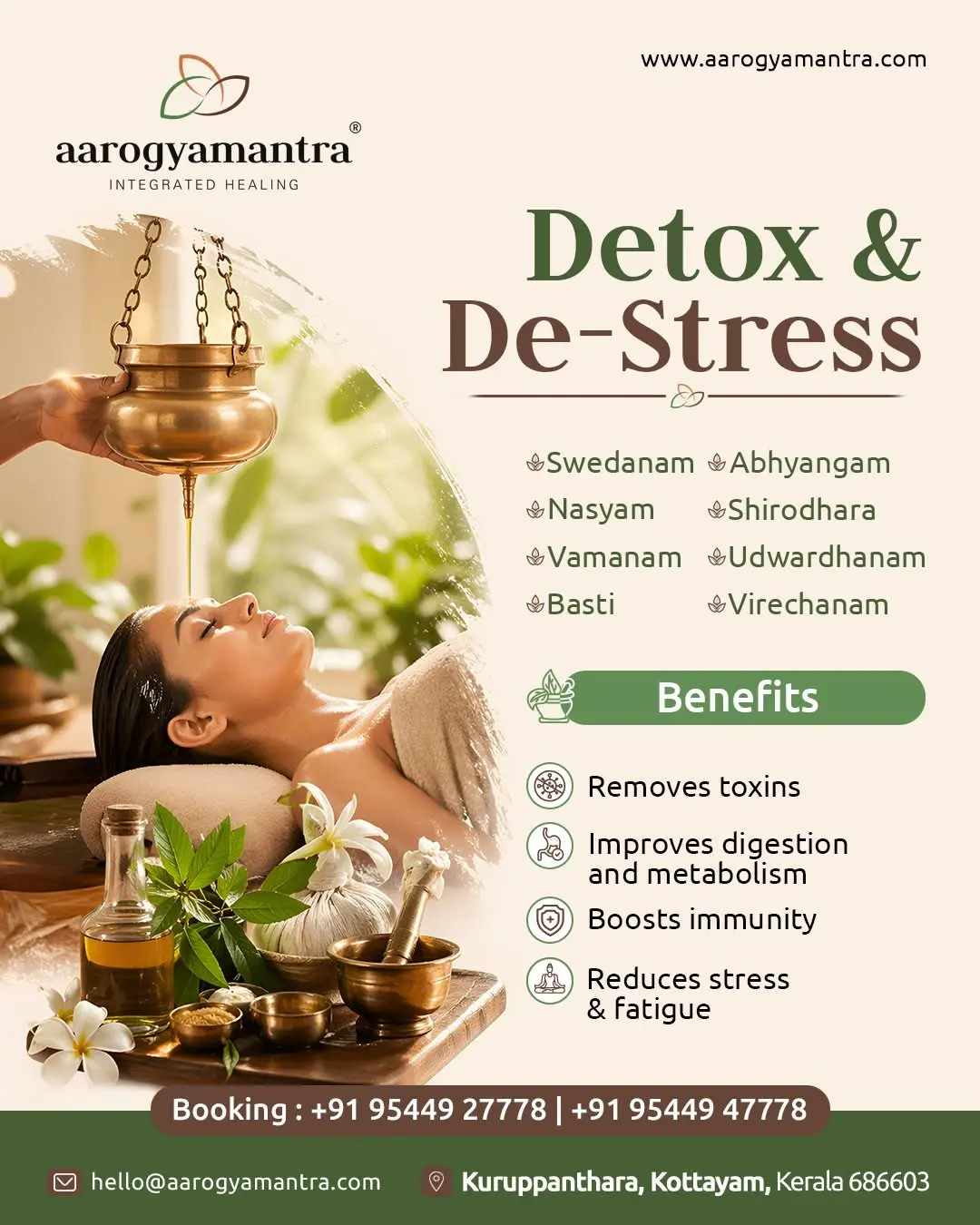 Say Goodbye to Stress & Toxins..!