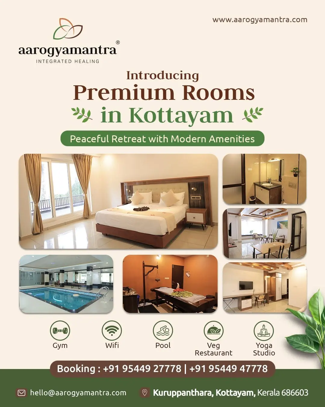 Premium Rooms in Kottayam