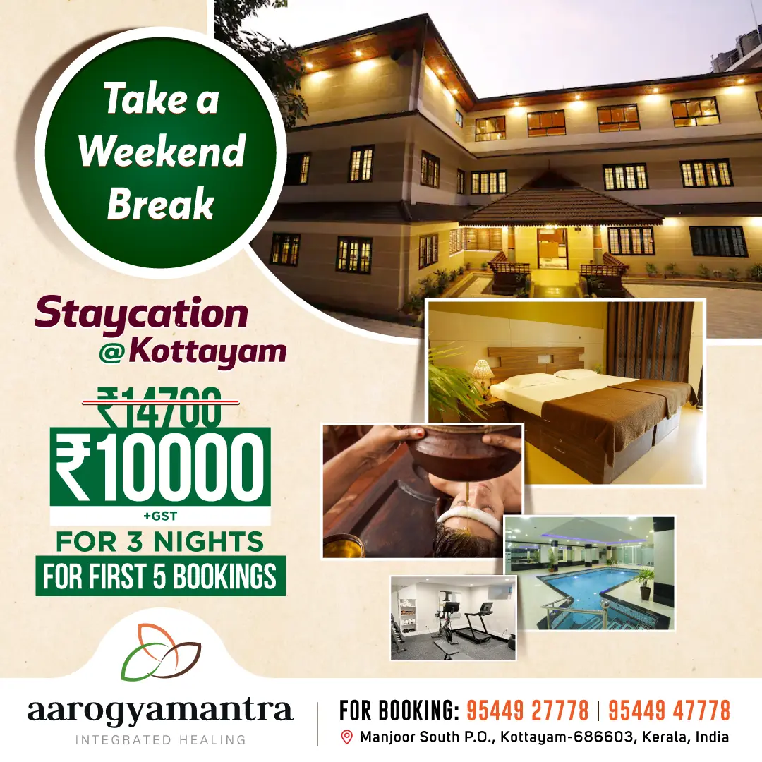 Happy And Healthy Staycation @ Kottayam