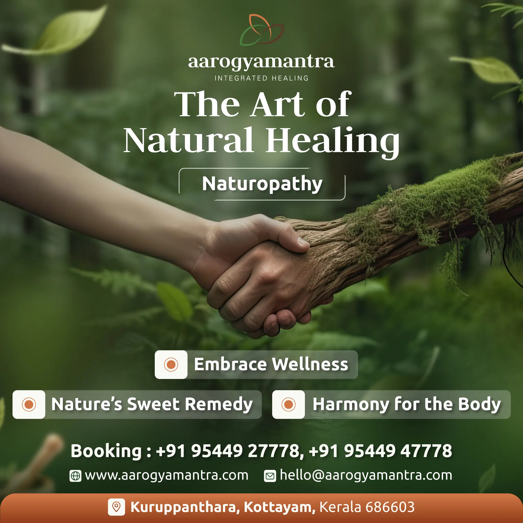 Embrace the Art of Natural Healing with Aarogyamantra