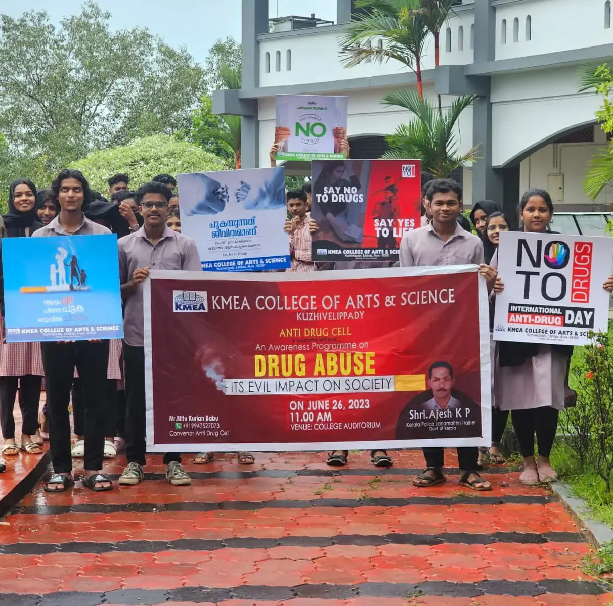 Rally Against Anti Drug Day on 27-06-2023