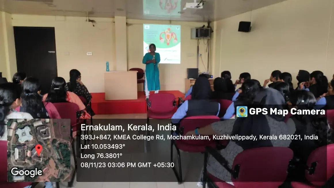 Seminar Session Conducted by womens cell on 08-11-2023 - KMEA College ...