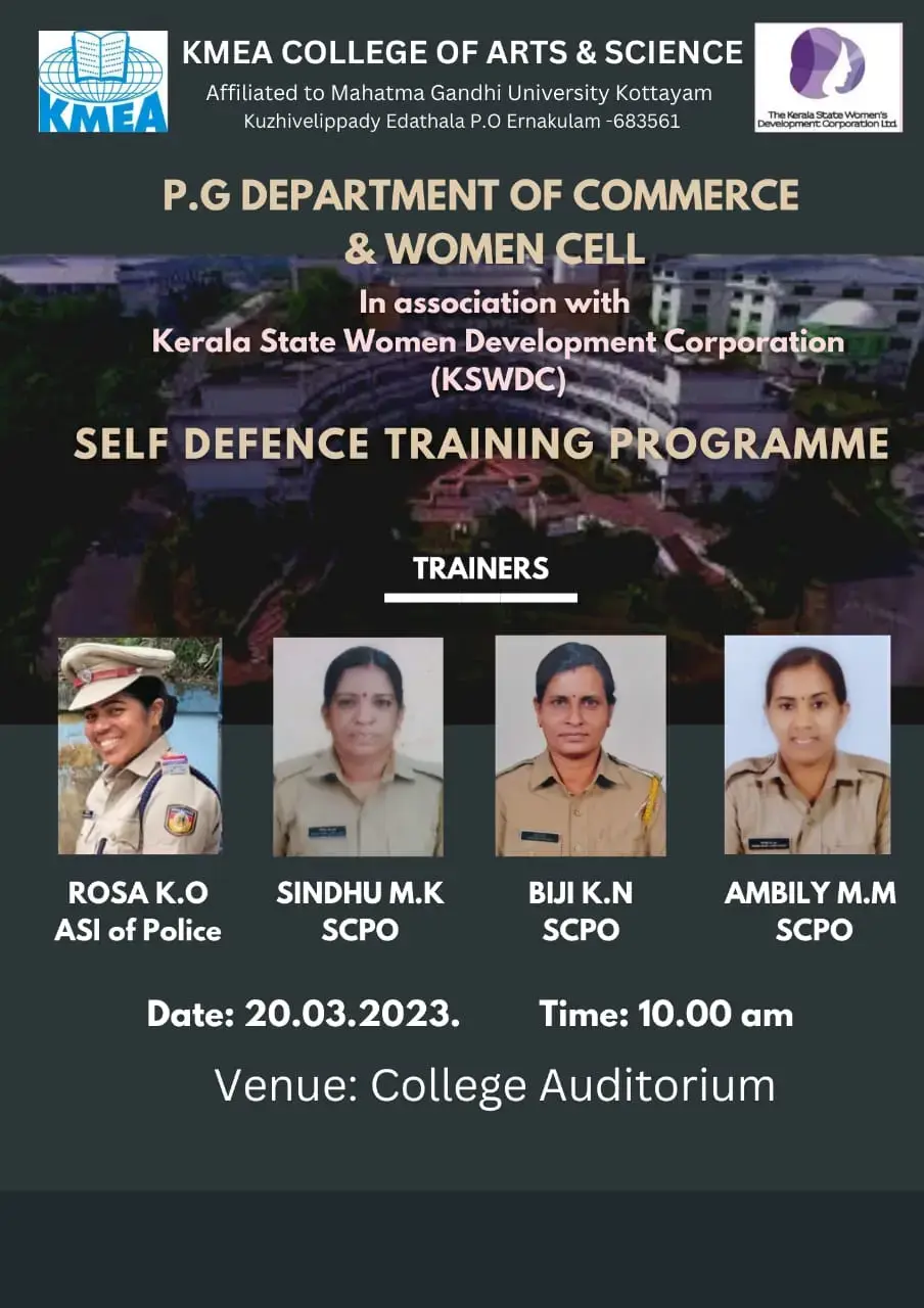 Self Defense Training Program  20-03-2023