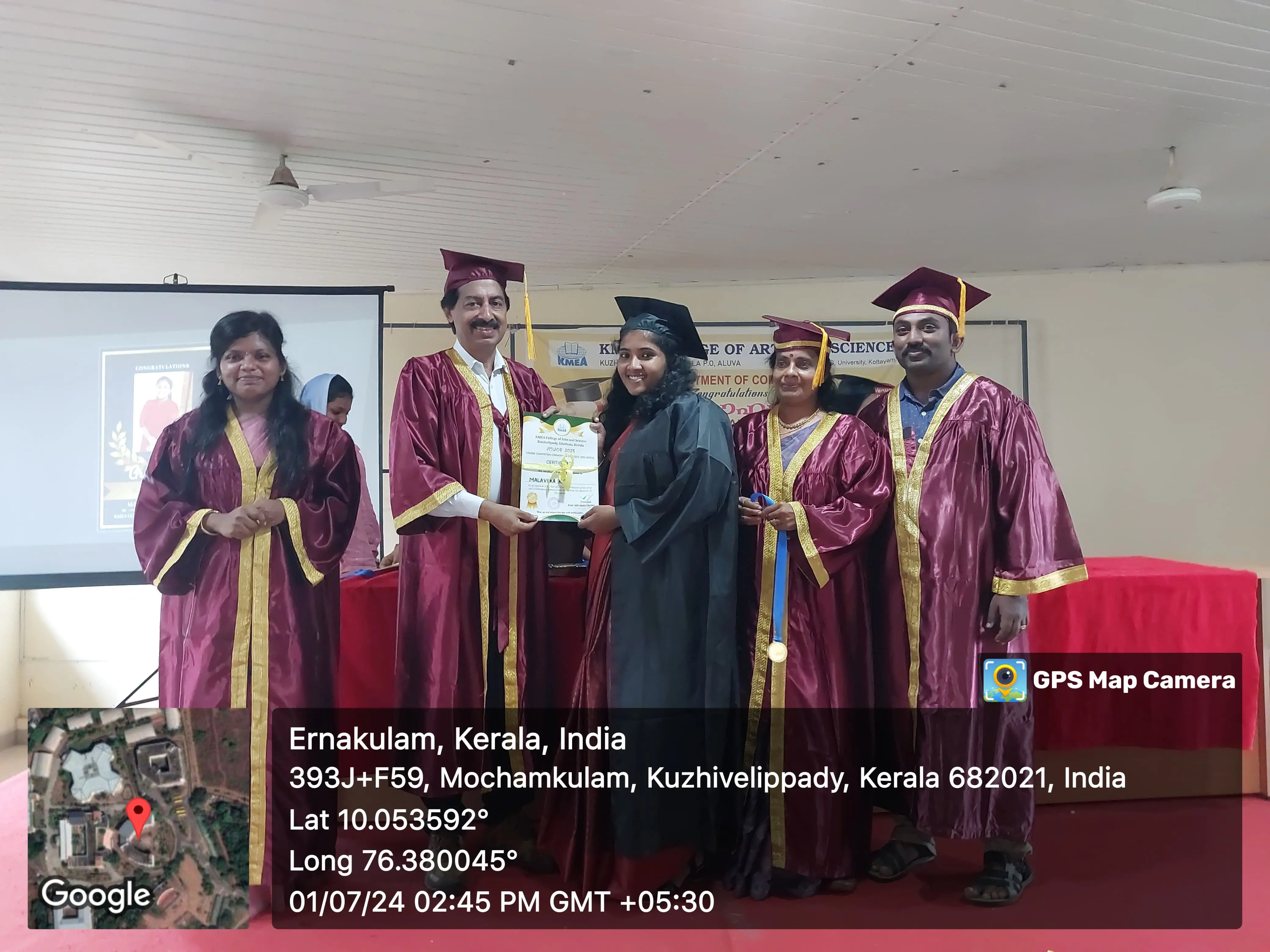 Arohanam - 2022-24 M.Com Batch on 1-7-2024 Course Completion Ceremony