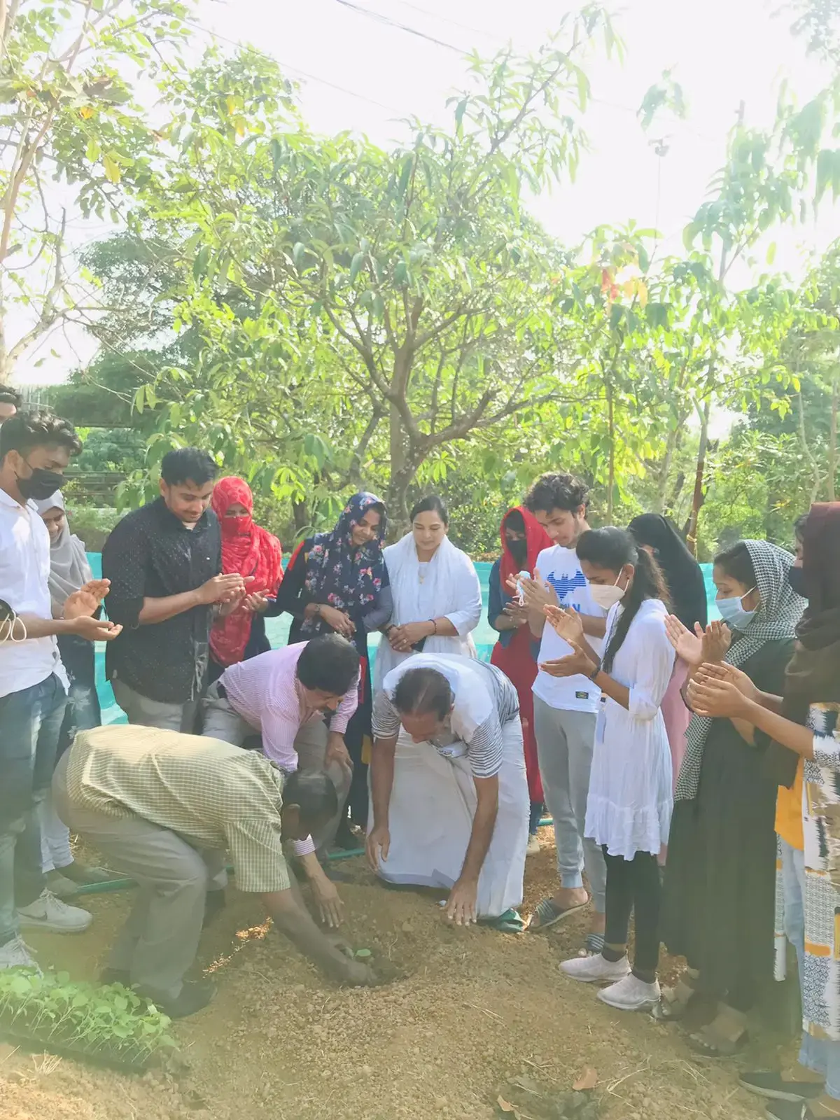 Vegetable Development Programme (SUBIKSHAM NAVA KERALAM) sponsored by Edathala Krishibhavan in Campus