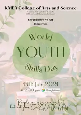 World Youth Skills Day observations