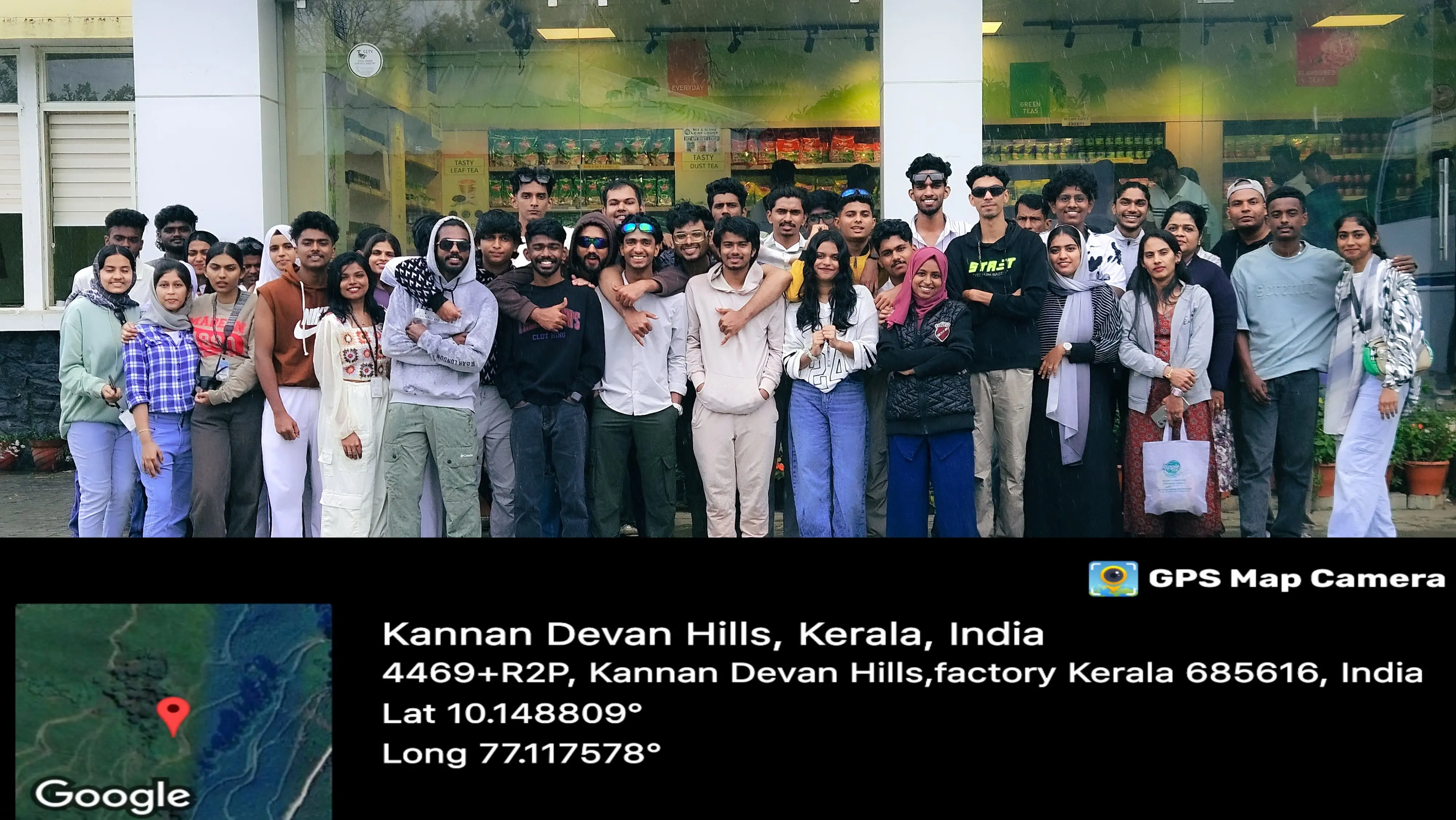  Department of BBA. Industrial Visit of the final year students...Kannan Devan Factory, Munnar 13-8-2024