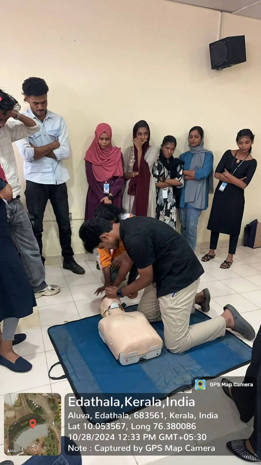 Be First - AID & SAVE Life - Aster Medcity Volunteers... 28/10/2024.