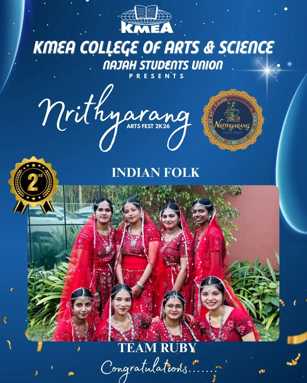 Nrithyarang - Arts Fest Winners 6-02-2026