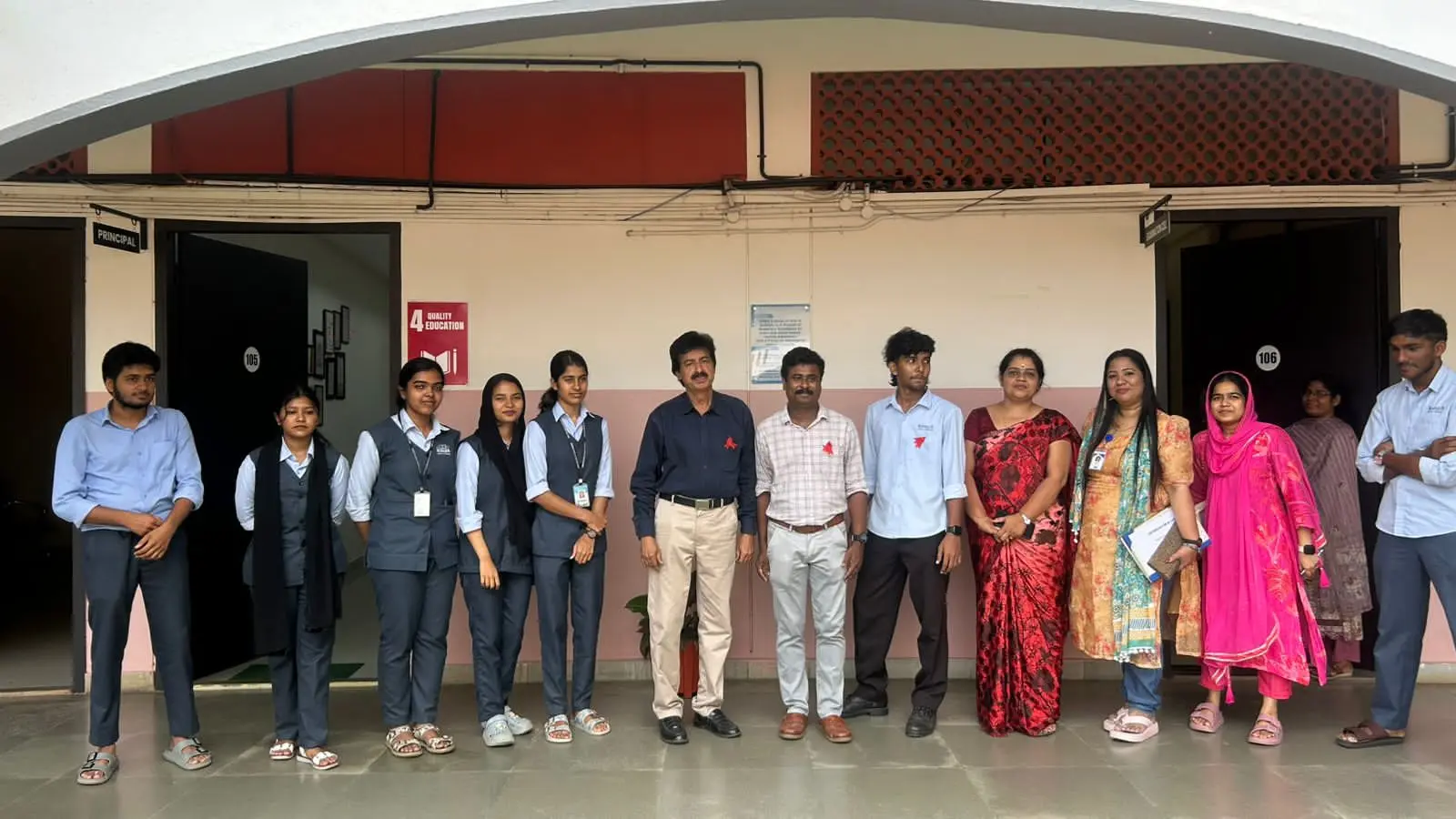 World AIDS DAY  Dec 1 - Observing World RIBBON DAY by NSS Unit.