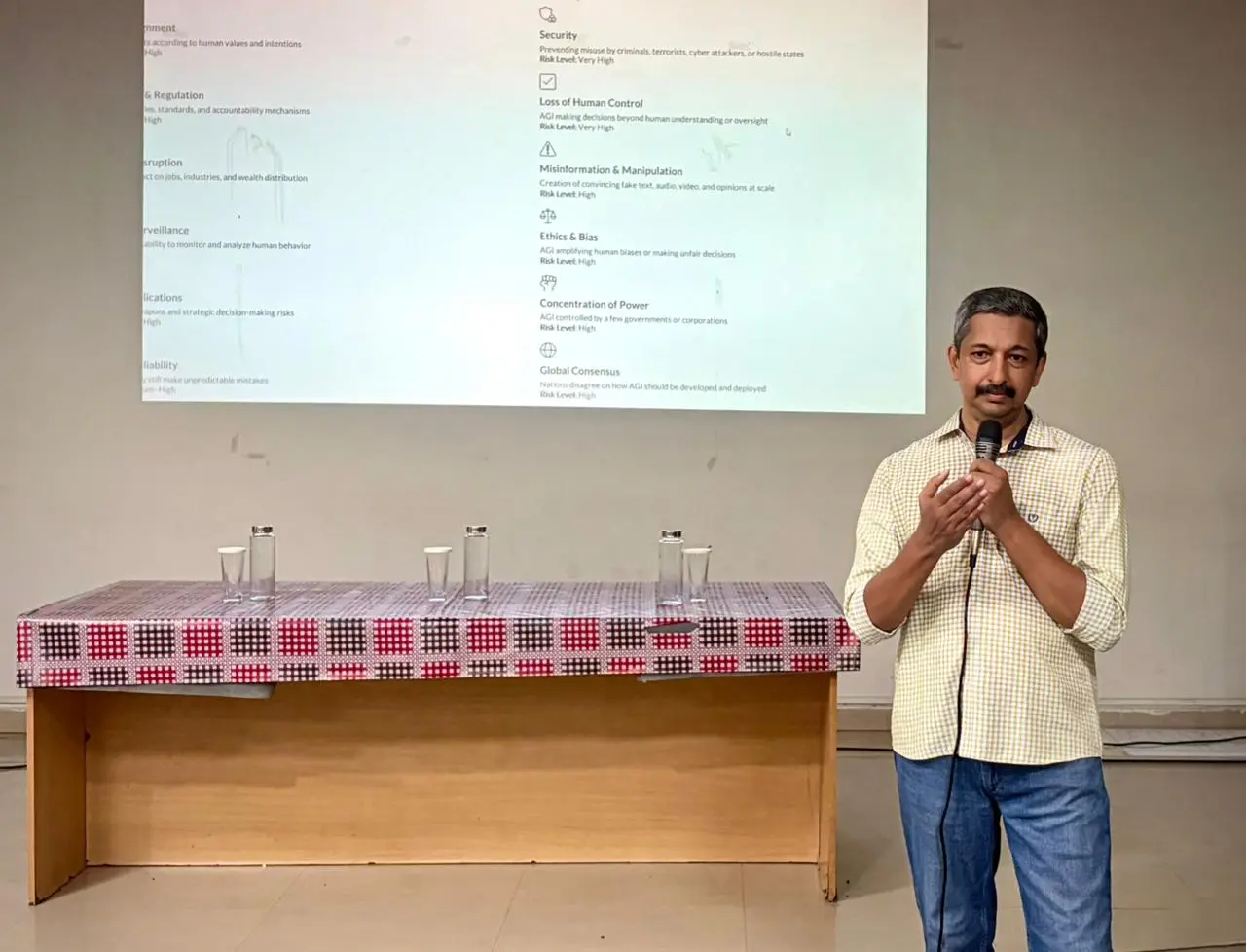 2-6-2026 CARTOON MAN - Session on AI To AGI & AI Film making Workshop