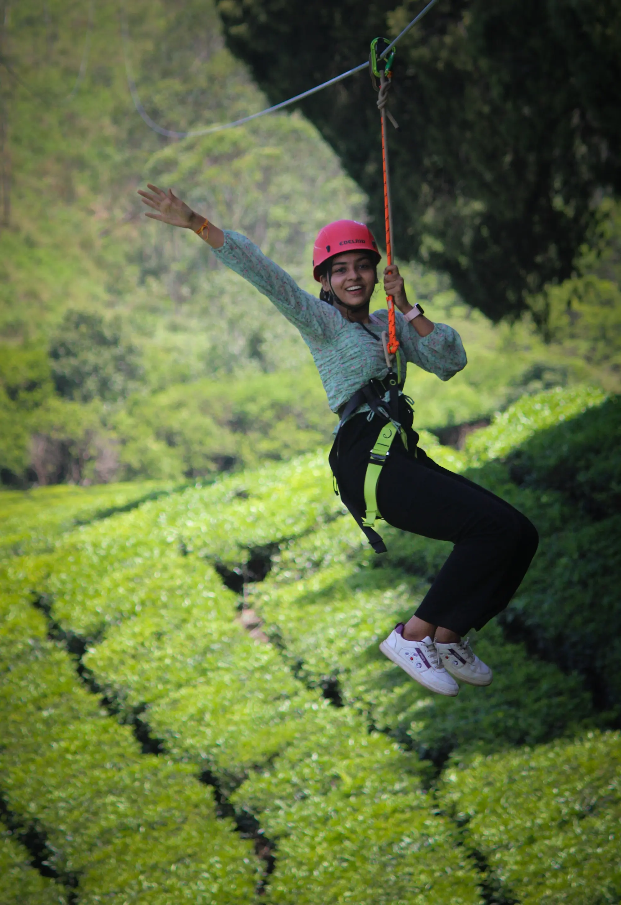 Kerala's Longest Dual Zipline by Munnar Adventures