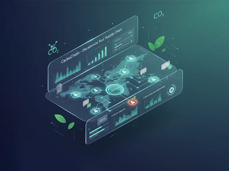 Supplier Sustainability Analytics Tool ( CarboChain)