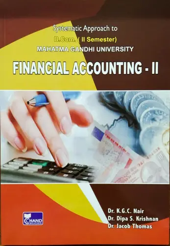 Financial Accounting -II by KGC Nair - B.COM Semester 2 MG University ...