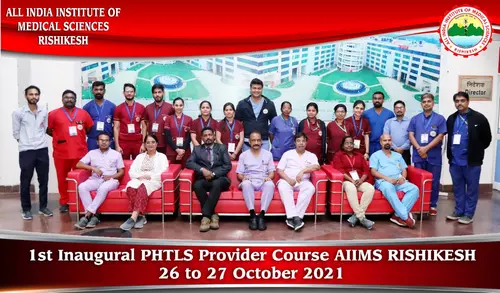 PHTLS Course @ AIIMS Rishikesh on Oct 26 & 27