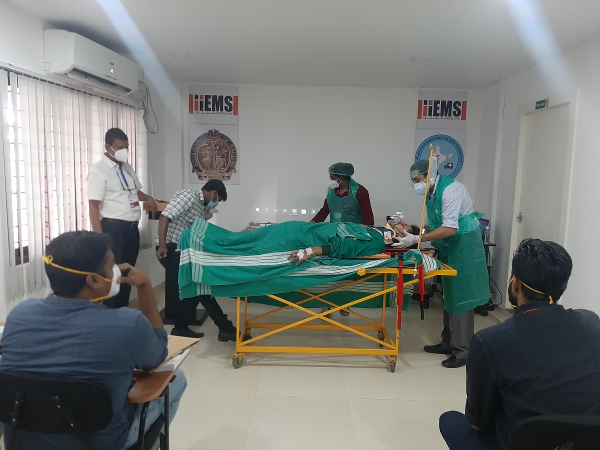 55th ATLS Course IIEMS Cochin (Dec 9th to 11th 2021) AHA BLS ACLS