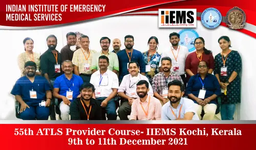 55th ATLS Course @ IIEMS Cochin (Dec 9th to 11th 2021)
