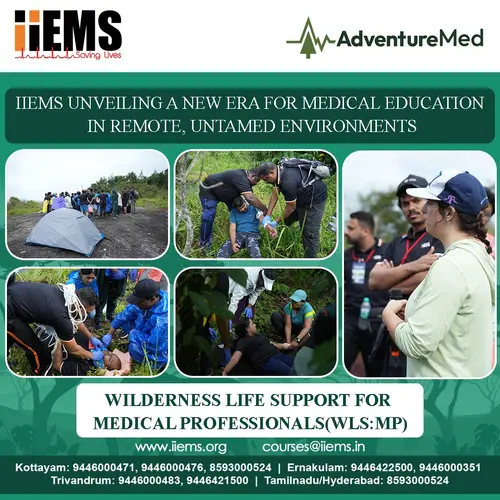 IIEMS SUCCESSFULLY COMPLETED FIRST PROVIDER COURSE IN WILDERNESS LIFE SUPPORT FOR MEDICAL PROFESSIONALS(WLS:MP)