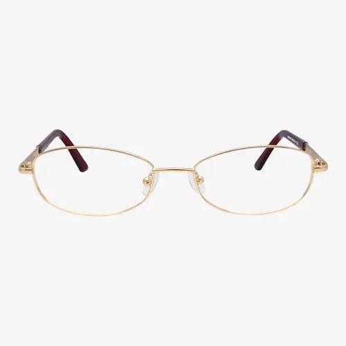 Harmony Gold Metal Oval Frame