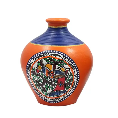 Handmade Terracotta Flower Vase 