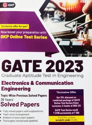 GATE -2023-ELECTRONICS &COMMUNICATION ENGINEERING-GK PUBLISHERS-VINIT GARG{EDITOR}-HIGHER EDUCATION