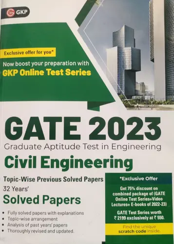 GATE 2023-CIVIL ENGINEERING-GK PUBLICATIONS{P}LTD-VINIT GARG{EDITOR}-HIGHER EDUCATION .