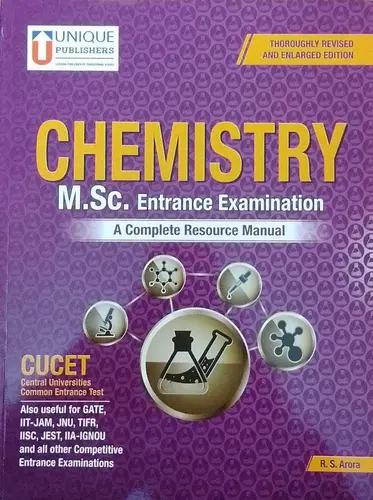 MSC-CHEMISTRY -ENTRANCE EXAM-UNIQUE PUBLISHERS-Dr. R. S. ARORA-EXAMS