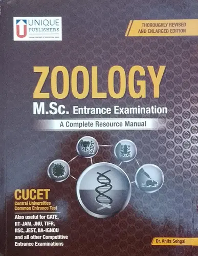 MSC-ENTRANCE EXAM-ZOOLOGY-UNIQUE PUBLISHERS-SEHGALANITA-EXAM