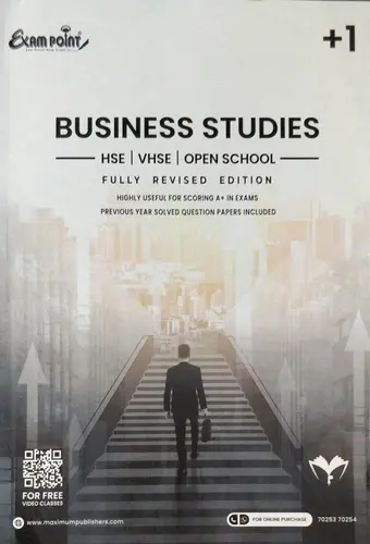 PLUS ONE BUSINESS STUDIES FULLY REVISED EDITION Exam Point +1 Maximum Publishers