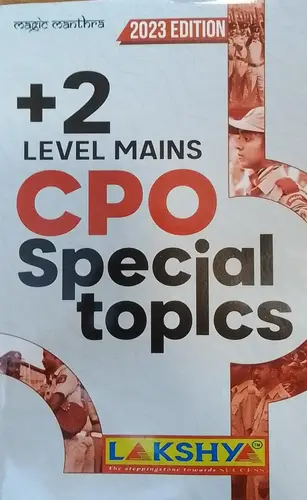 PSC PLUS TWO LEVEL MAIN SPECIAL TOPICS