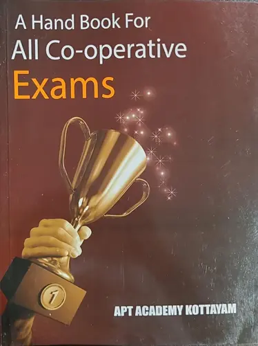 A HAND BOOK FOR ALL CO-OPERATIVE EXAMS  APT ACADEMY