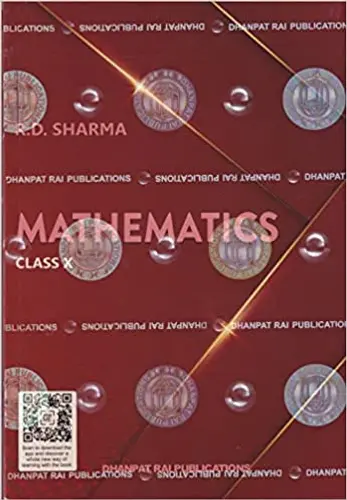 R. D.SHARMA MATHEMATICS CLASS 10 WITH MCQ