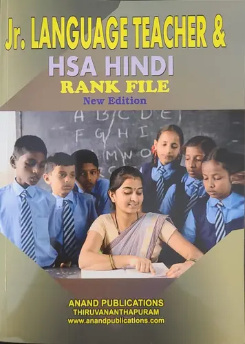 JUNIOR LANGUAGE TEACHER AND HSA HINDI RANK FILE